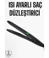 Saç Düzleştirici Isı Ayarlı Döner Kablo Yıpranma Karşıtı