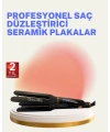 Saç Düzleştirici Seramik Plakalı 230C Hızlı Isınma 360° Kablo