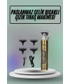 Saç Sakal Vücut Tıraş Makinesi Çizik Atma Makinesi Paslanmaz Çelik