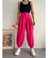 Şalvar pantolon fuşya s23202