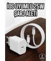 Şarj Aleti İOS 15/15 Pro Max Uyumlu Şarj Adaptörü ve Kablosu