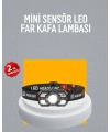 Şarj Edilebilir LED Far Hareket Sensörlü 5 Modlu Outdoor