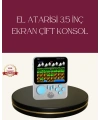 Şarjlı 3.5 İnç Retro Oyun Konsolu
