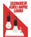 Şarjlı Aydınlatma Ampul Tasarımlı Ambians Işık Askılı Kamp Lambası
