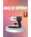 Şarjlı Çok Fonksiyonlu El Süpürgesi Mini Vakumlu Araç Süpürgesi
