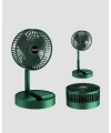 Şarjlı Katlanabilir Mini Fan – 3 Kademe Hız Ayarı, Taşınabilir Tasarım