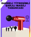 Şarjlı Masaj Tabancası Spor Sonrası Kas Rahatlatma İçin
