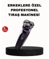 Şarjlı Saç ve Sakal Tıraş Makinesi Kablosuz Kompakt Tasarımlı