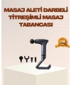 Şarjlı Taşınabilir 3in1 Titreşimli Masaj Aleti Esneme Bantlı
