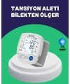 Şarjlı ve Pilli Bilek Tansiyon Ölçer Dijital Ekran Hafıza Kayıtlı