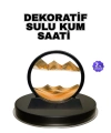 Şeffaf Dekoratif Kum Saati – Dayanıklı Gövde, Minimalist Stil, Masa ve Vitrin Aksesuarı