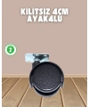 Sehpa ve Ekipmanlar İçin Kilitsiz 4 cm Ayak 4’lü