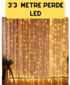 Şelale Tasarımlı Perde LED – Düğün ve Özel Gün Işıkları