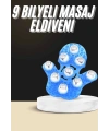 Selülit Giderici Masaj Eldiveni 9 Bilyeli Palm Masaj Eldiven Tam Vücut