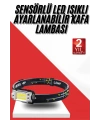 Sensörlü Kamp Lambası Ayarlanabilir Kafa Lambası Kafa Bantlı