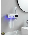 Sensörlü UV Sterilize Diş Fırçası Tutucu ve Macun Sıkma Aparatı