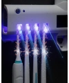 Sensörlü UV Sterilize Diş Fırçası Tutucu ve Macun Sıkma Aparatı