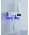 Sensörlü UV Sterilize Diş Fırçası Tutucu ve Macun Sıkma Aparatı