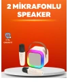 Ses Efektli Mikrofonlu Kablosuz Karaoke Sistemi