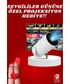 Sevgiliye Özel Hediye Ayaklı Sinema Projektörü Projeksiyon