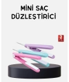 Seyahat Tipi Mini Saç Düzleştirici – Seramik Kaplama, Hızlı Isınma, Kompakt Tasarım