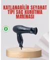 Seyahat Tipi Saç Kurutma Makinesi Katlanabilir Hafif Yapı