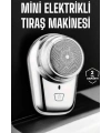 Seyahat Tipi Tıraş Makinesi Taşınabilir Kablosuz Mini Paslanmaz Çelik
