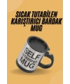 Sıcak Tutan Termos Bardak Kendi Kendini Karıştıran Mikser Kupa