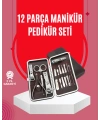 Şık ve Dayanıklı Çok Amaçlı Kişisel 12 Bakım Seti