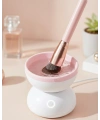 Silikon Yüzeyli Elektrikli Makyaj Fırçası Temizleme Kabı