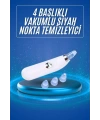 Siyah Nokta Temizleme Cihazı 4 Başlıklı Vakumlu Pilli Ölü Deri Arındırma