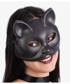 Siyah Renk Lüks Kedi Maskesi 12x13 cm
