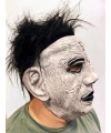 Siyah Saçlı Michael Myers Lateks Yüze Tam Yapışan Et Maske Korku Maskesi