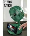 Soğutucu Vantilatör Telefon Standlı Mini Fan
