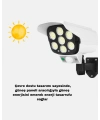 Solar Bahçe Aydınlatması Su Geçirmez IP66 PIR Sensörlü Uzun Çalışma Süreli