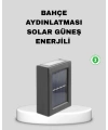 Solar Dış Mekan Aplik Su Geçirmez Dayanıklı LED Aydınlatmalı