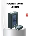 Solar Güçlü 6 LED Dış Mekan Lambası – Otomatik Aç/Kapa Işık Sensörlü Aydınlatma