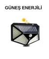 Solar Sensörlü Duvar Lambası Bahçe Lambaso Parlak Beyaz Işık Suya Dayanıklı