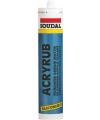 Soudal Acryrub Silikonize Mastik 310 ml Antrasit