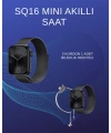 SQ-16 Mini Series 10 Akıllı Saat | Spor Modları, Bildirim ve Müzik Kontrolü