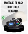 Su Geçirmez Bluetooth 5.3 Kask Kulaklığı 1000mAh Bataryalı