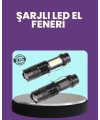 Suya Dayanıklı 4 Modlu Mini LED El Feneri