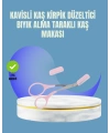 Tarak ve Fırça Başlıklı Kaş Şekillendirme Makası