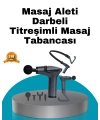 Taşınabilir 3in1 Masaj Aleti Şarjlı Titreşimli Esneme Bantlı