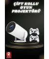 Taşınabilir Android Projeksiyon Ayaklı Çift Kollu 4K Çözünürlüklü Sinema Projeksiyonu