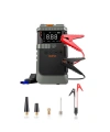 Taşınabilir Araç Çalıştırma Jump Starter Hava Pompası Dijital Basınç Göstergeli Güç Bankası