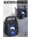 Taşınabilir Bluetooth Hoparlör Led Işıklı Uzun Pil Ömrü