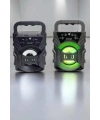 Taşınabilir Bluetooth Hoparlör Led Işıklı Uzun Pil Ömrü
