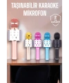 Taşınabilir Bluetooth Karaoke Mikrofon: Hafıza Kart Girişli, Etkileyici Performans