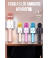 Taşınabilir Bluetooth Karaoke Mikrofon: Hafıza Kart Girişli, Etkileyici Performans